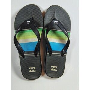 Billabong Men's Flip Flops Size 9/10 Beach Summer Casual Comfort